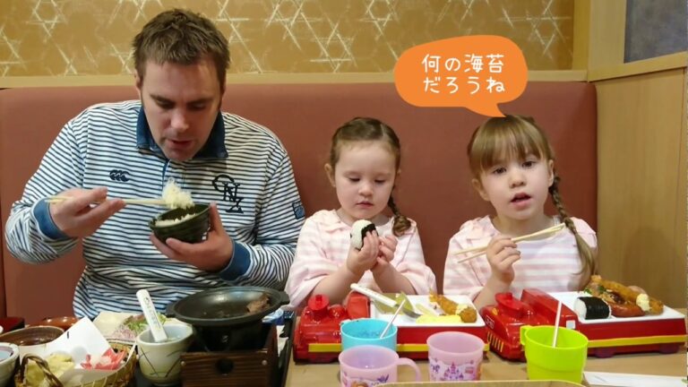 【酔心】やっぱりステーキ大好き！ バイリンガル姉妹