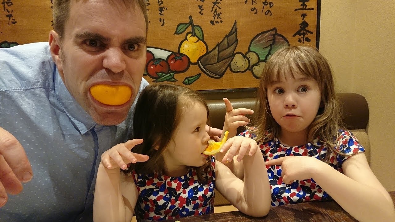 【野の葡萄】ビュッフェで食べ過ぎ バイリンガル姉妹
