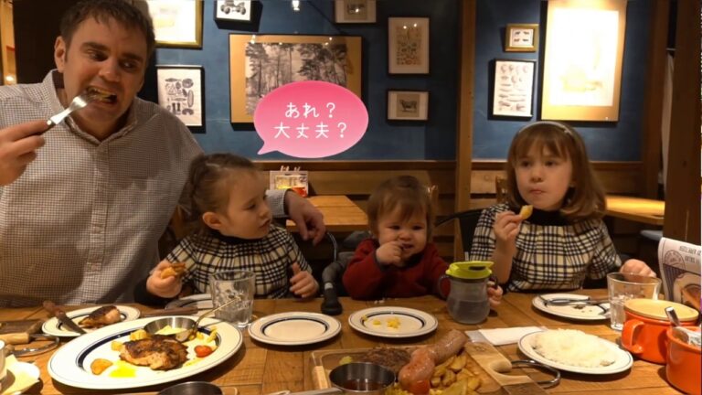【NICK STOCK】ハンバーガー美味しすぎ！お肉大好きバイリンガル姉妹
