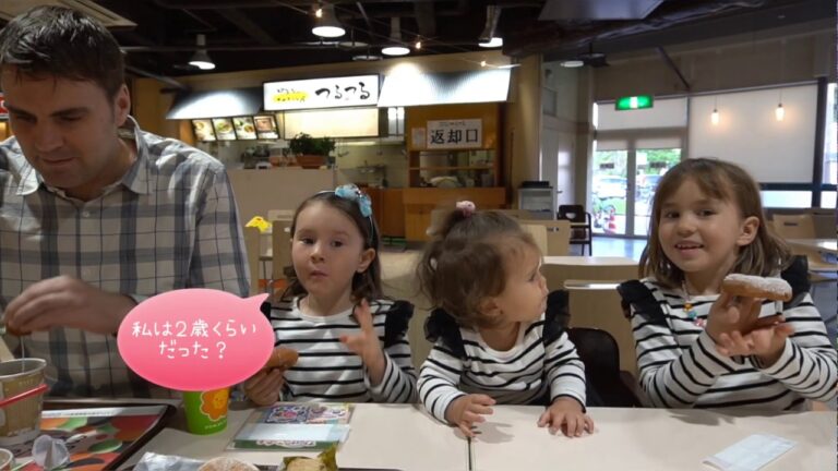 久しぶりのミスタードーナツ バイリンガル姉妹
