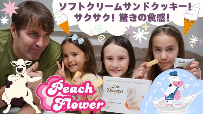 大山ソフトクリームサンドクッキー