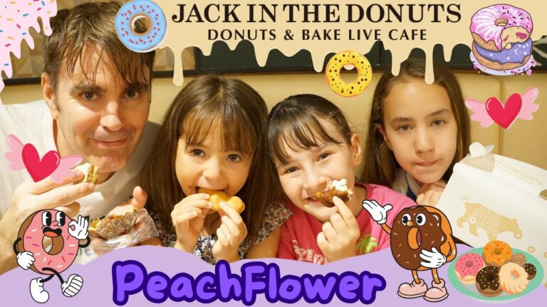 ジャックインザドーナツって美味しいの？ミスドと食べ比べ！バイリンガル三姉妹と外国人ダディの感想